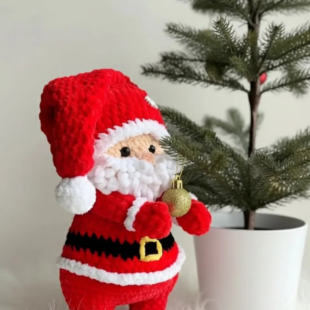 santa christmas crochet pattern