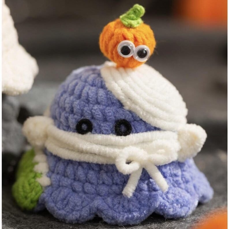 6in1 crochet halloween ghost pattern