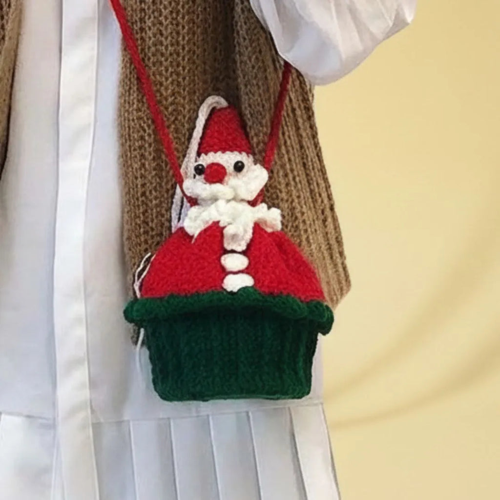 3in1 christmas gift bag crochet pattern