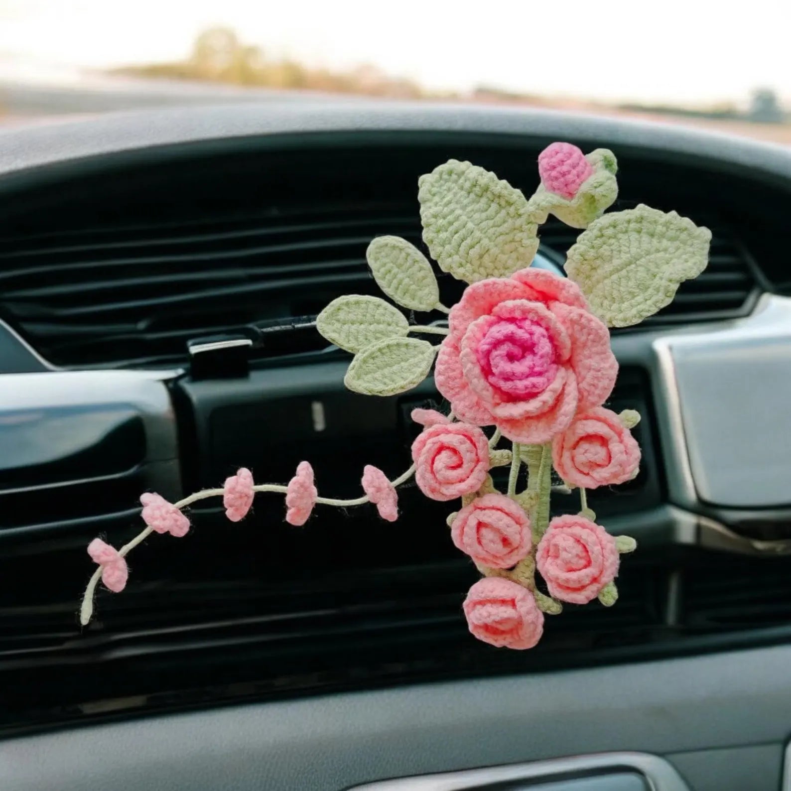 rose flower crochet pattern