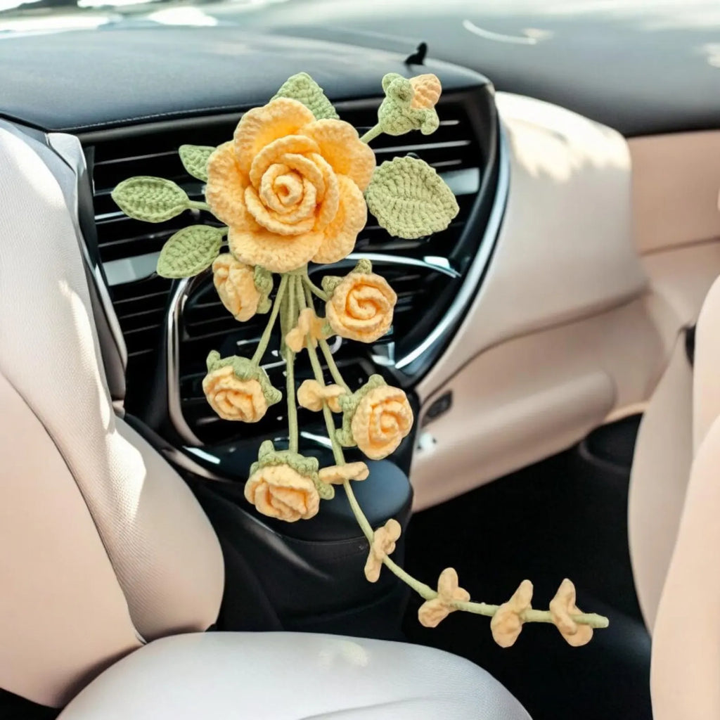 rose flower crochet pattern